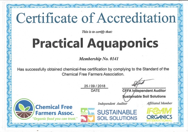 Certification of Accreditation